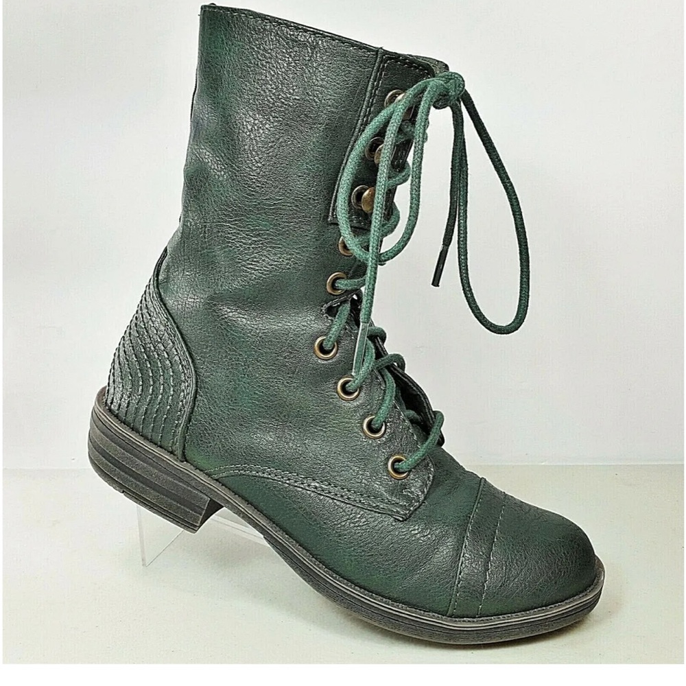 NEVER WORN Green combat boots by American Rag